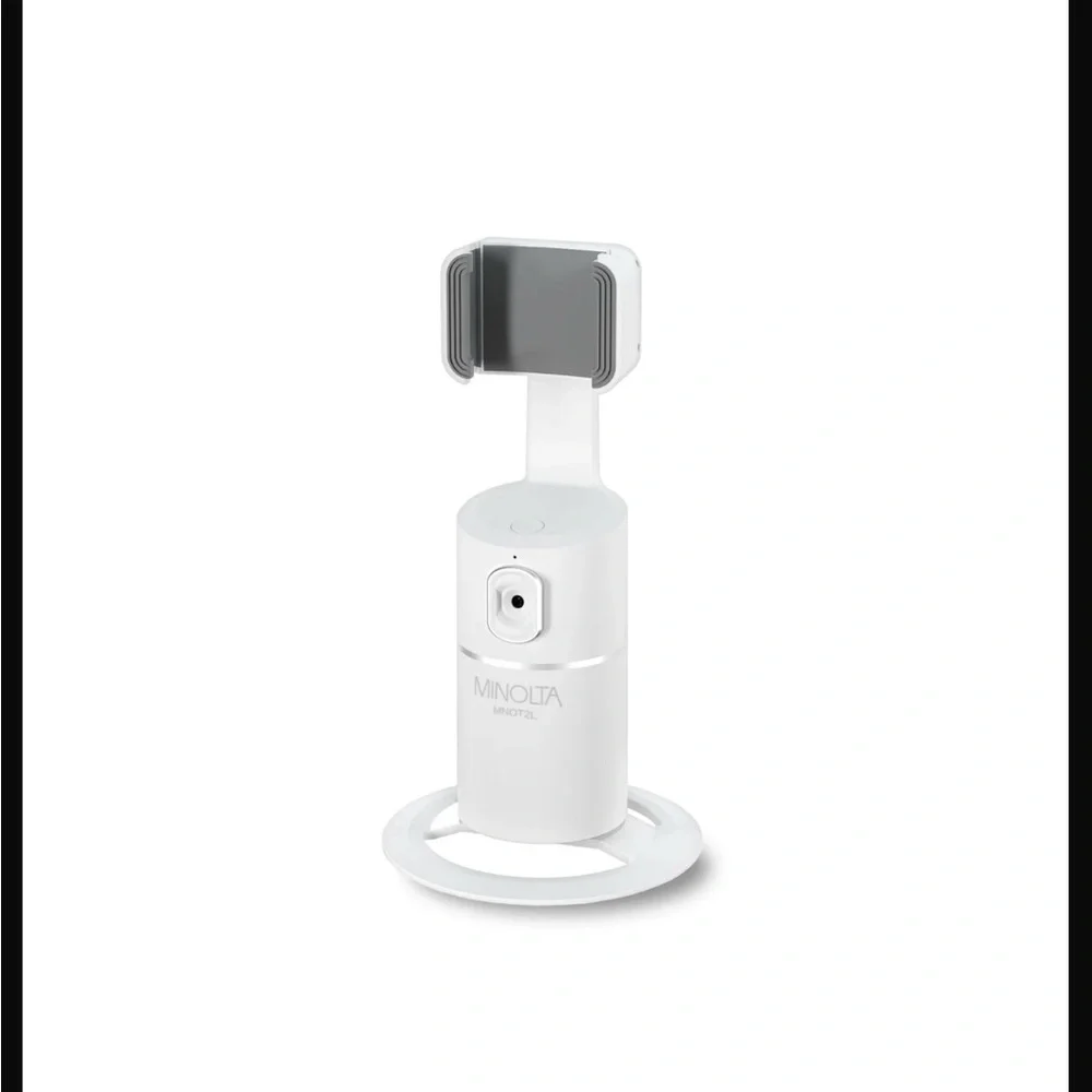 Minolta White Smartphone Video Stabilizer